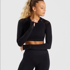 Gymshark Energy Long-sleeve Crop Top